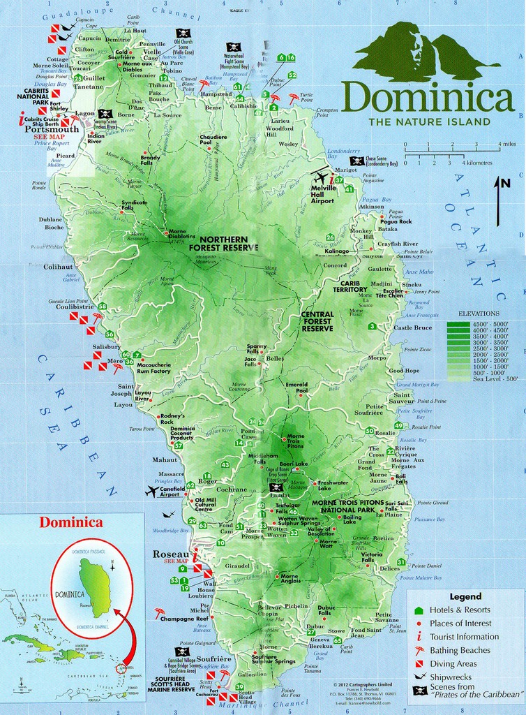 carte Dominique