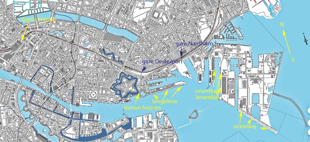 plan port Copenhague