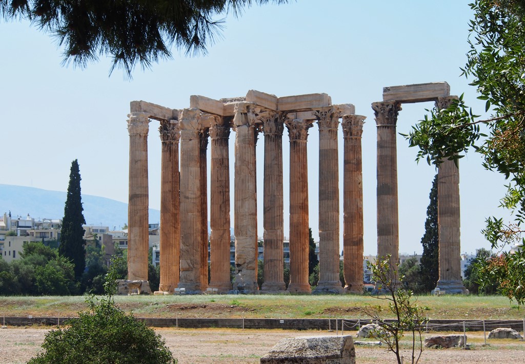 temple Zeus athenes