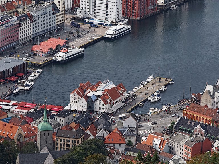 Port de Bergen, Norvège