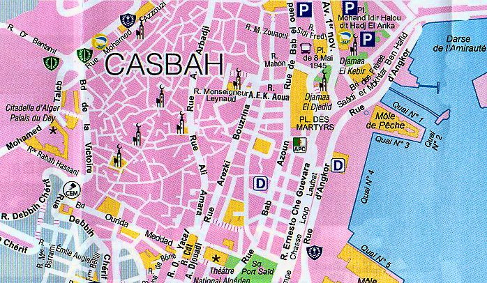 plan Casbah Alger