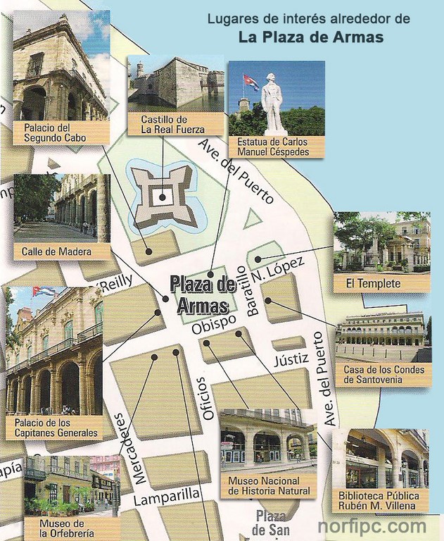 plaza de Armas la Havane