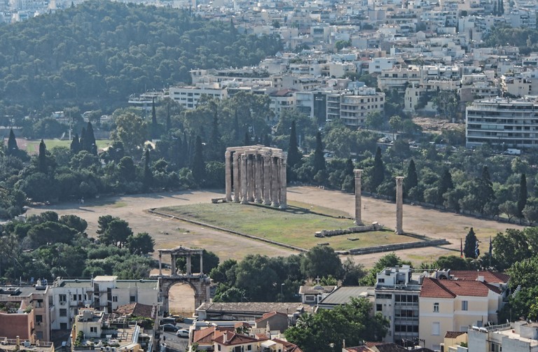 temple Zeus athenes