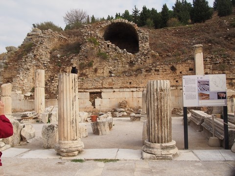 La basilique d'Ephèse