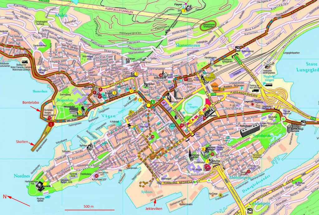 plan Bergen