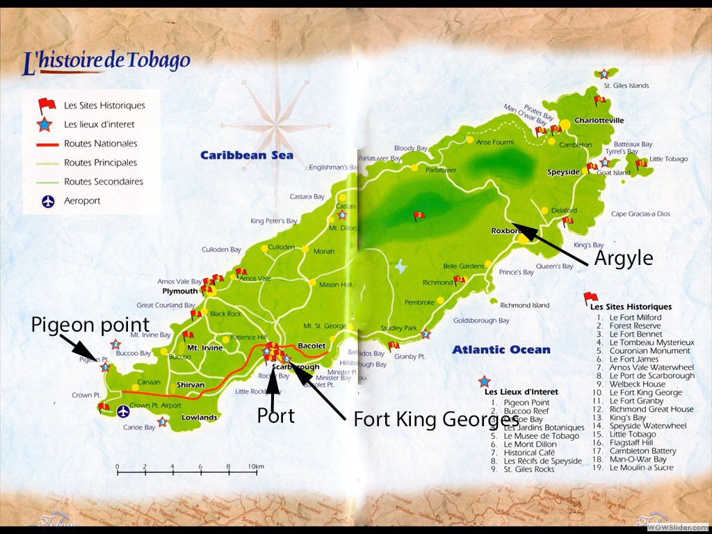 carte Tobago
