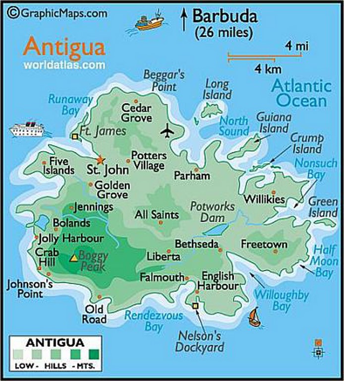 carte Antigua