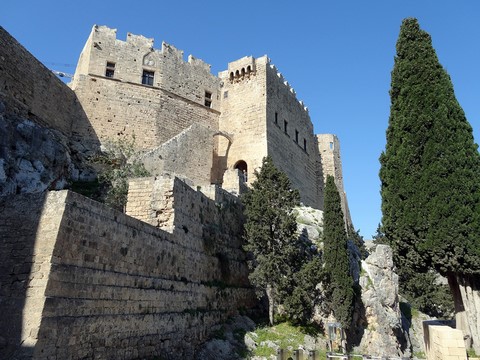 la forteresse de Lindos