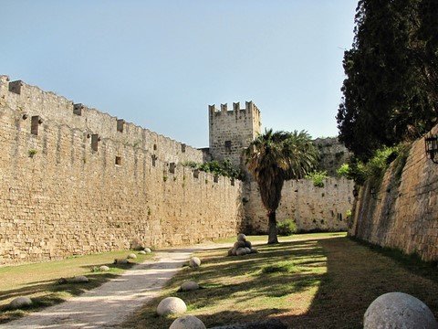 remparts de Rhodes