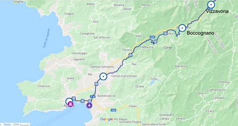 petit train ajaccio